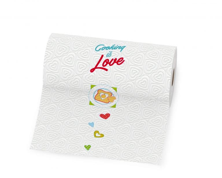 Essuie-tout Sopalin Love - Paquet de 6 rouleaux