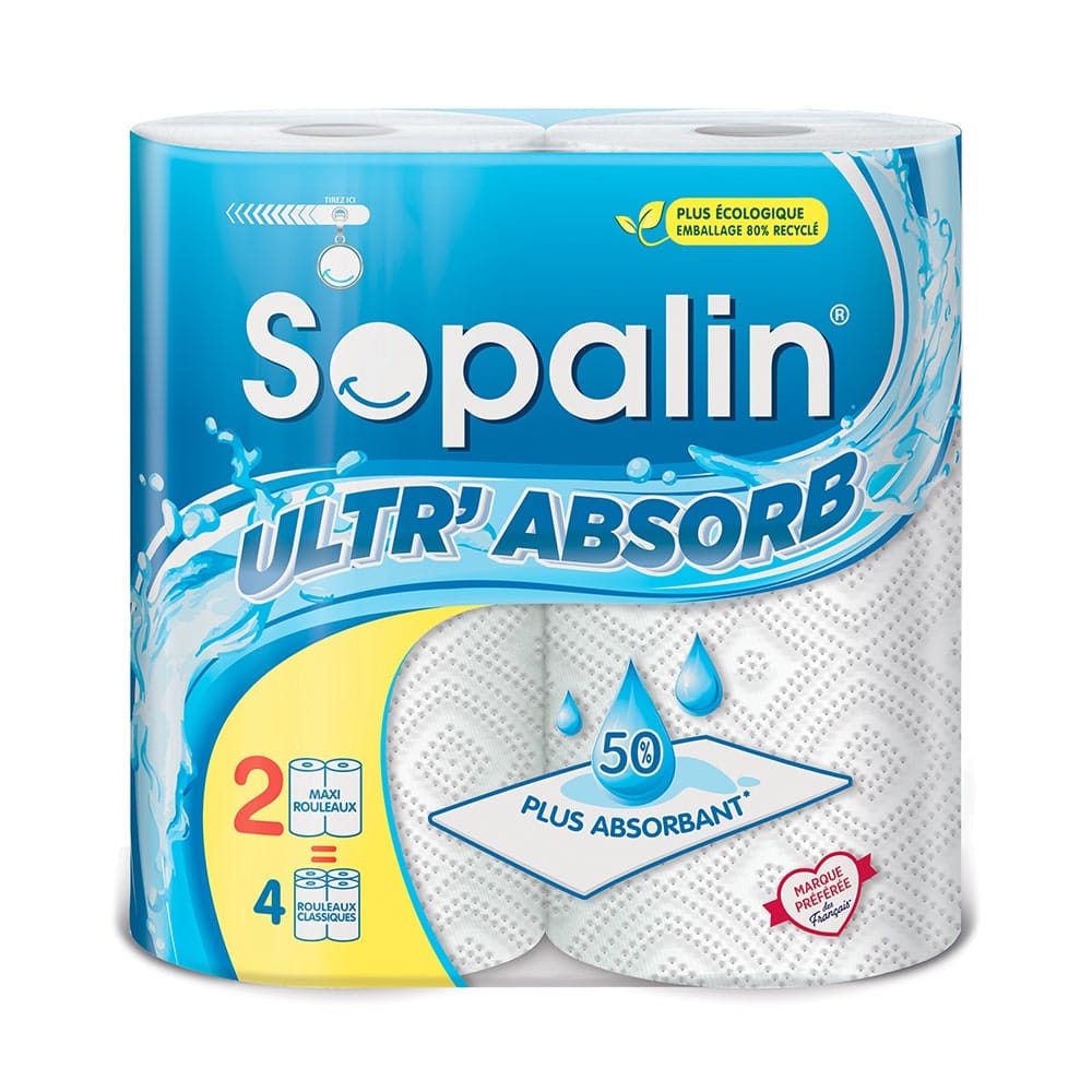 Panlom Essuie-tout lavable  Papier Absorbant réutilisable Multi